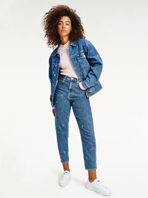 tommy hilfiger oversized denim jacket womens