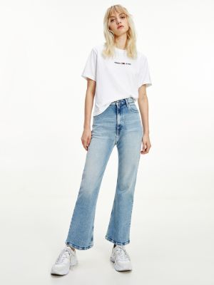 Harper High Rise Straight Flare Ankle Jeans | DENIM | Tommy Hilfiger