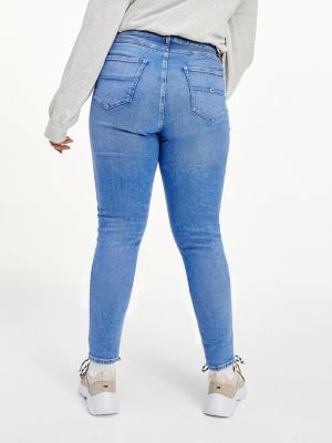 Curve Melany Super Skinny Jeans mit ultrahohem Bund | DENIM | Tommy Hilfiger