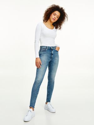 denim light wash jeans
