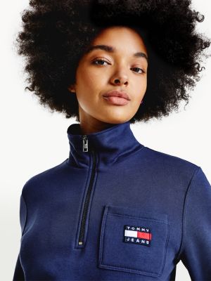 tommy hilfiger quarter zip jacket