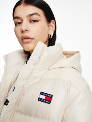 Puhovik S Flagom Tommy Bezhevyj Tommy Hilfiger