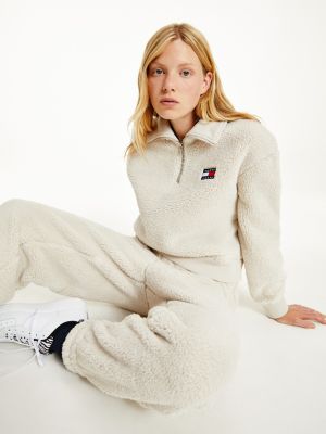 Tommy hilfiger deals logo teddy hoody