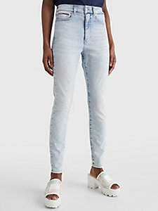 denim sylvia high rise super skinny ankle jeans for women tommy jeans