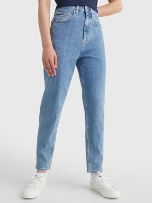 Mom Ultra High Rise Tapered Jeans | DENIM | Tommy Hilfiger