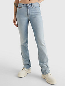 Tommy Hilfiger Femme Vêtements Pantalons & Jeans Jeans Bootcut jeans Jean bootcut noir taille mi-haute 