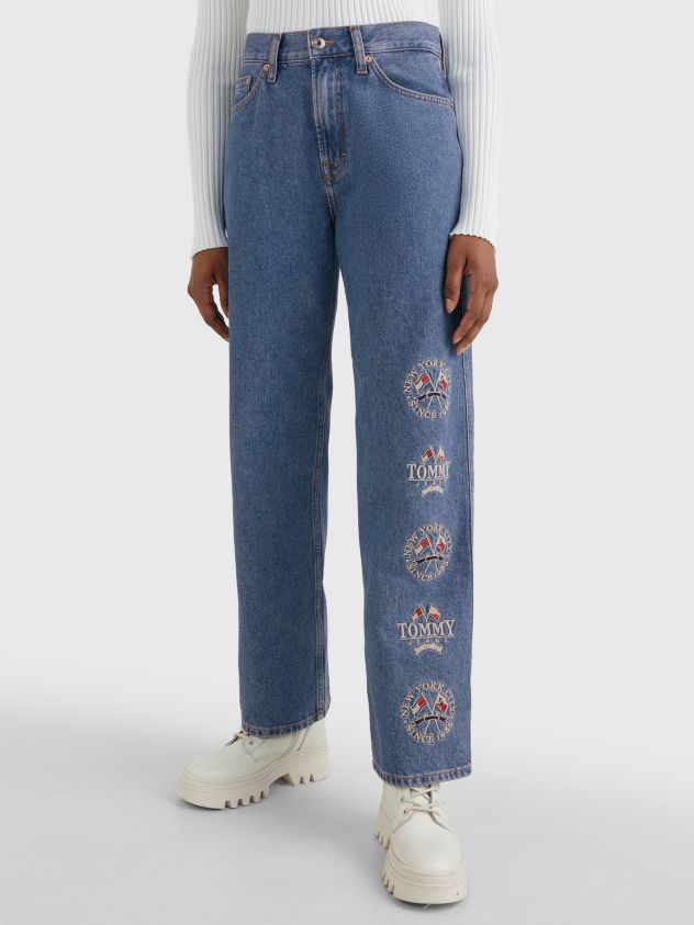 Betsy Mid Rise Relaxed Baggy Jeans