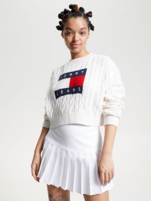 Tommy hilfiger crop clearance jumper