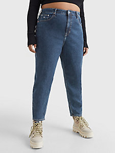 jean skinny curve à taille très haute denim pour femmes tommy jeans