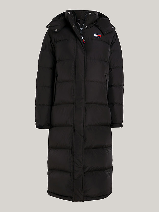 Maxi Length Alaska Puffer Coat | BLACK | Tommy Hilfiger