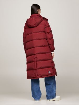 Maxi length padded store coat tommy hilfiger