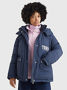Winter Jackets Blu Miinto Donna Abbigliamento Cappotti e giubbotti Giacche Giacche invernali Taglia: XL Donna 