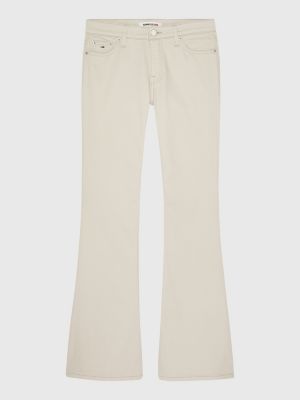 Sophie Low Rise Flare Jeans BEIGE Tommy Hilfiger