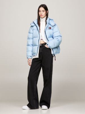 Women's tommy puffer clearance jacket