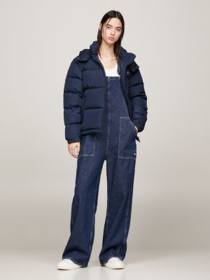 Hooded Alaska Puffer Jacket, Blue