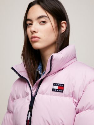 Tommy hilfiger hot sale pink windbreaker