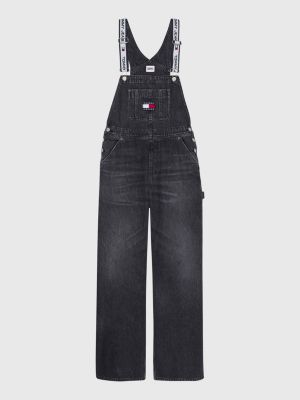 Logo Strap Denim Dungarees Denim Tommy Hilfiger