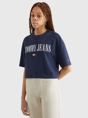 Archive Sleeve Crop Top | | Tommy