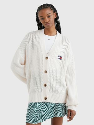 Mixed Cardigan | WHITE Tommy Hilfiger