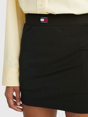 de punto elástico y talle bajo NEGRO | Hilfiger