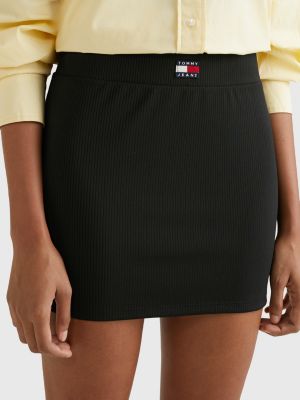 de punto elástico y talle bajo NEGRO | Hilfiger