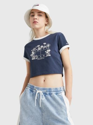 blue tommy shirt