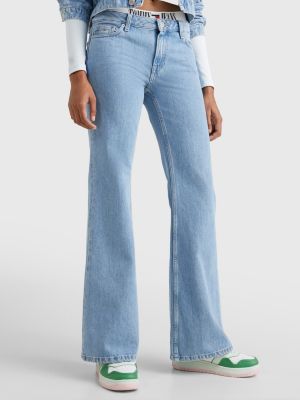 Sophie low rise flared jeans DENIM | Tommy
