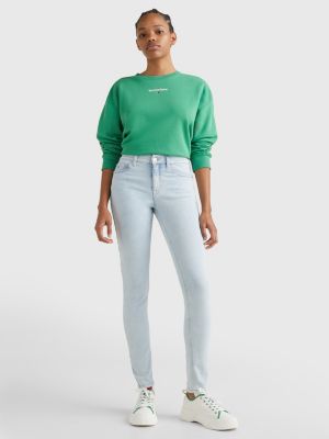 Onnodig touw inspanning Nora Mid Rise Skinny Faded Jeans | DENIM | Tommy Hilfiger