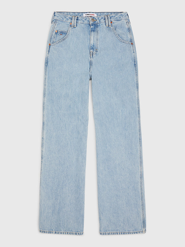 DENIM LIGHT Daisy Low Rise Baggy Faded Jeans for women TOMMY JEANS