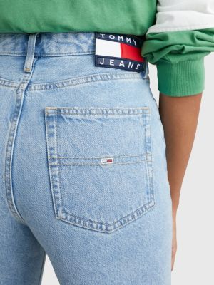 Harper high rise denim bermuda short | DENIM | Tommy Hilfiger