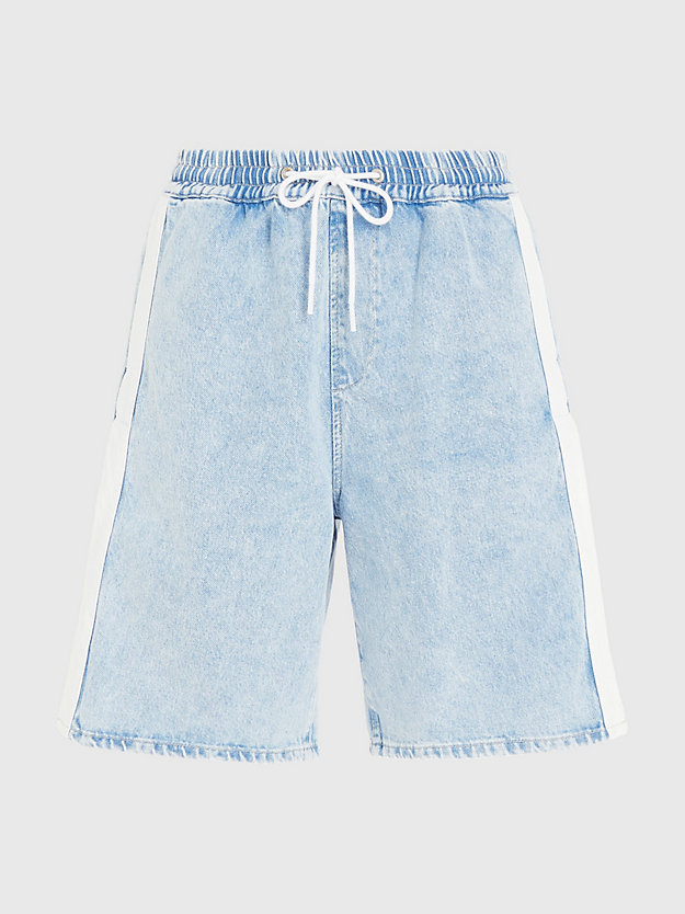 DENIM LIGHT Daisy Baggy Recycled Denim Shorts for women TOMMY JEANS
