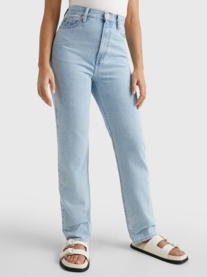 Julie Ultra High Rise Straight Jeans | DENIM | Tommy Hilfiger