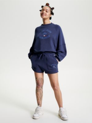 Relaxed Blue | Logo Tommy | Shorts Hilfiger Sweat