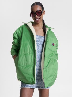 Tommy hilfiger sale reversible jacket green