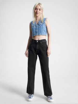 Betsy Mid Rise Baggy Black Jeans DENIM Tommy Hilfiger