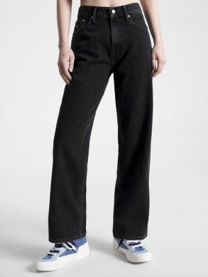 Betsy Mid Rise Baggy Black Jeans DENIM Tommy Hilfiger