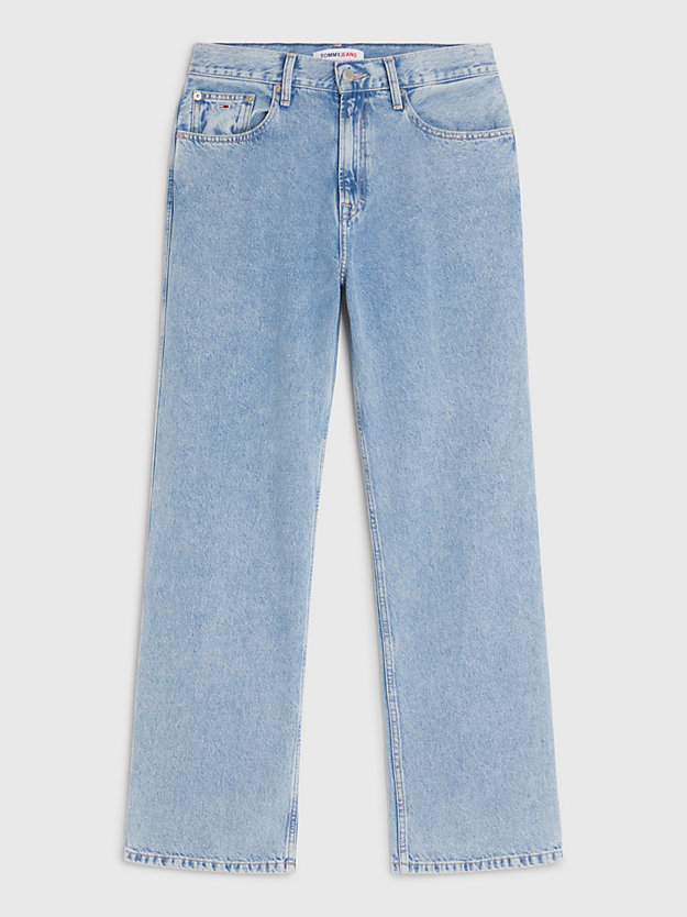 denim betsy medium rise baggy jeans voor dames - tommy jeans