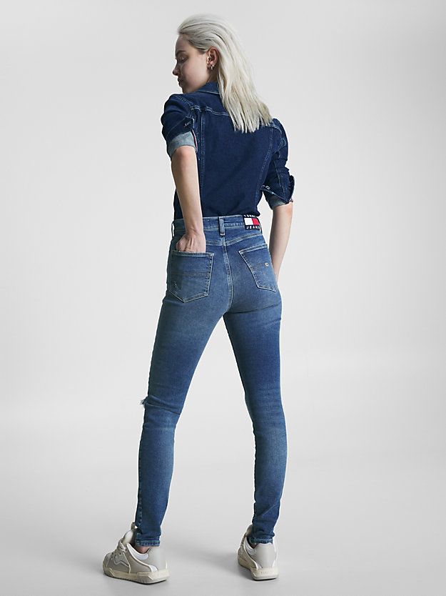 Sylvia High Rise Super Skinny Jeans | Denim | Tommy Hilfiger