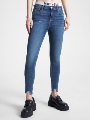 PushUp Jeans with details and double waist #Jeans #PushUp #Salsa