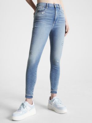 Sylvia High Rise Super Skinny Ankle Jeans | Denim | Tommy Hilfiger | Straight-Fit Jeans