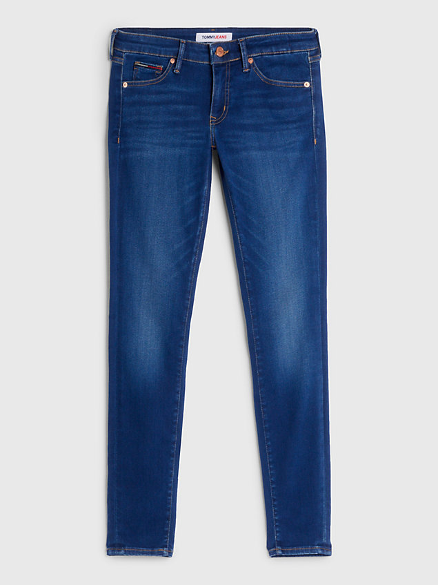 denim sophie low rise skinny jeans for women tommy jeans