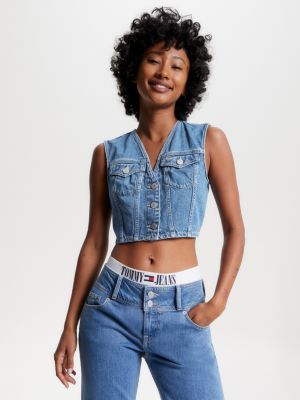 Sleeveless Denim Vest | DENIM | Tommy Hilfiger