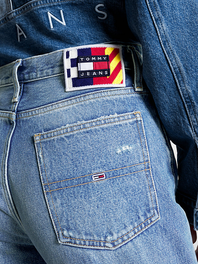 denim archive izzie high rise slim jeans for women tommy jeans