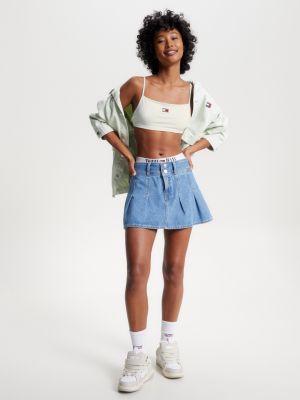 Groene discount crop top