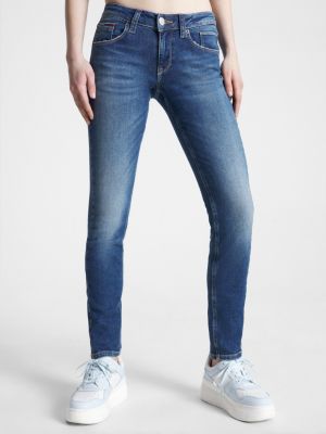 Jean skinny 2025 taille basse femme