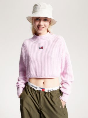 Tommy jeans sweater clearance pink