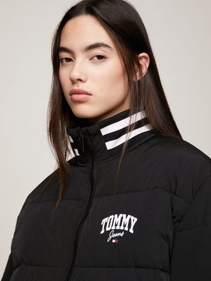 Tommy hilfiger sale varsity puffer jacket