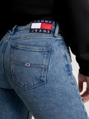 Pantaloni Claire ampi a vita alta, Blu, Tommy Hilfiger nel 2023