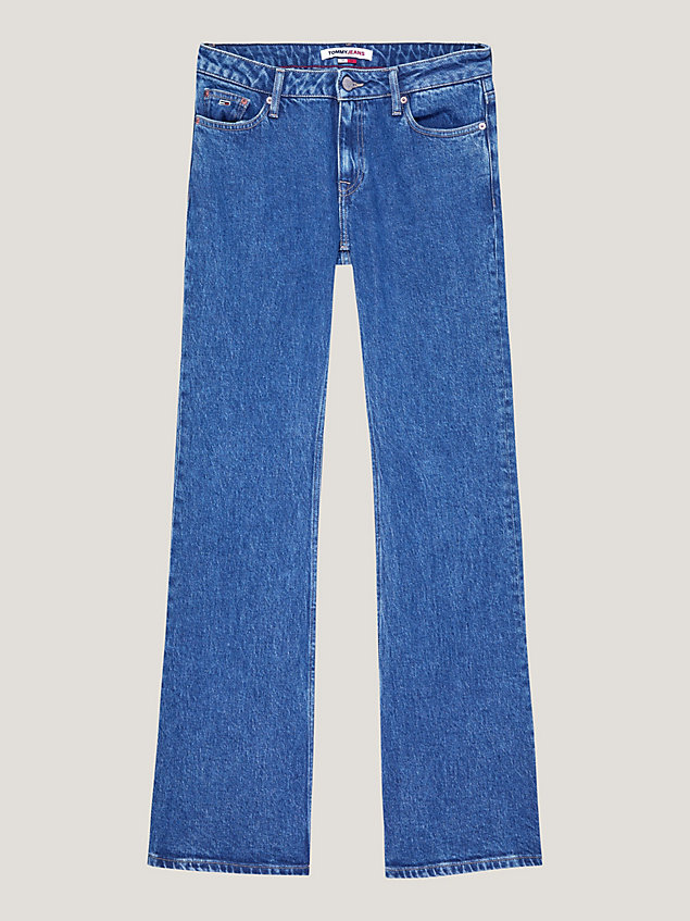 denim sophie low rise flare jeans voor dames - tommy jeans