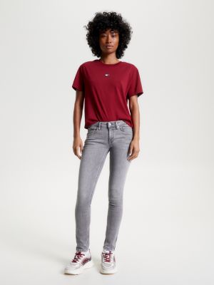 Zip skinny hot sale jeans